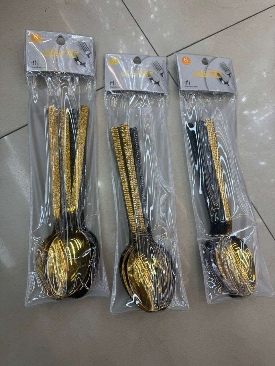 1 carton 100 set each set is 6 pcs